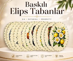 Baskılı Elips Rattan Tabanlar