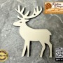 Geyik Ahşap Obje - 4 Model