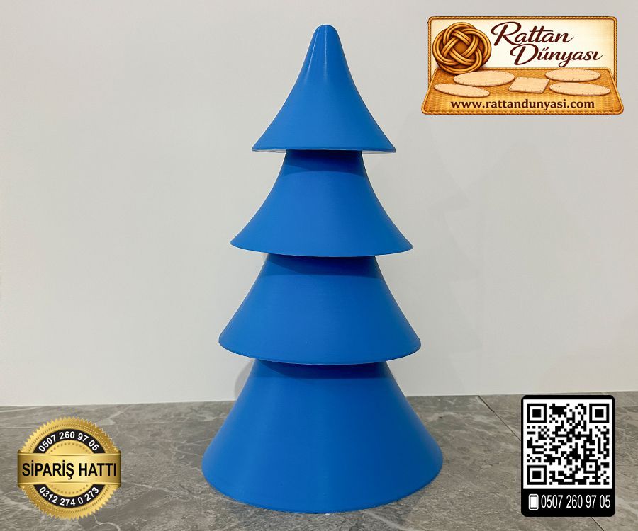 Çam Ağacı Kalıbı - 35 cm