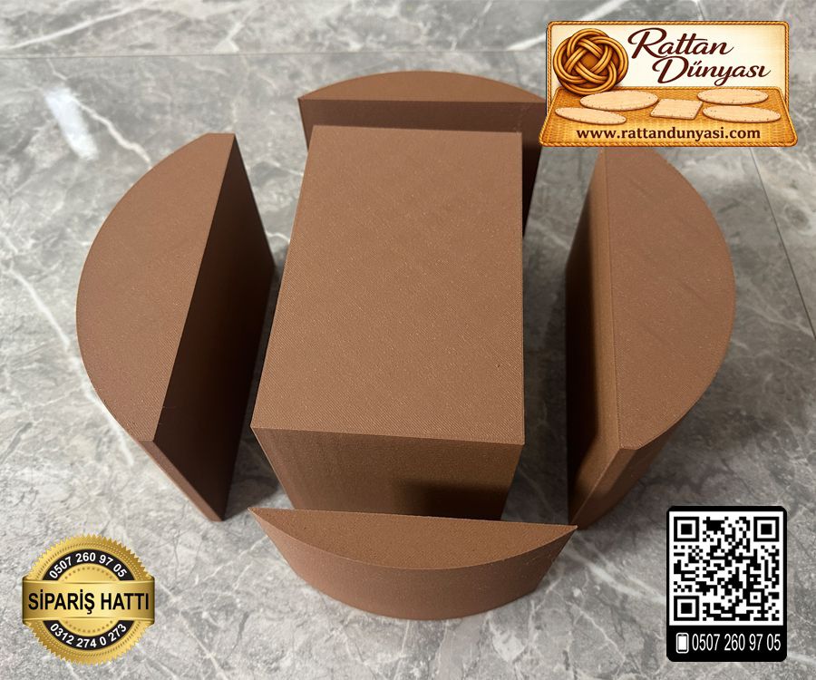 Daire Kalıp - 20x20x7 cm (Parçalı)