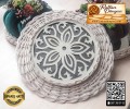 Dekoratif Rattan Taban - 3 Model - 15 cm