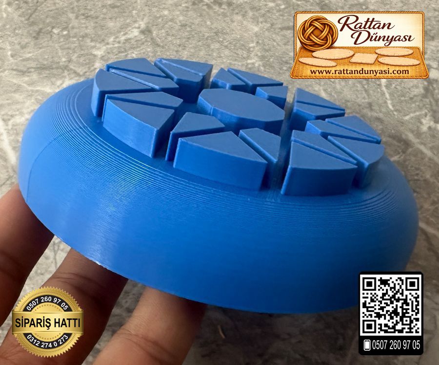 Rattan Fener Kalıbı - 8 cm