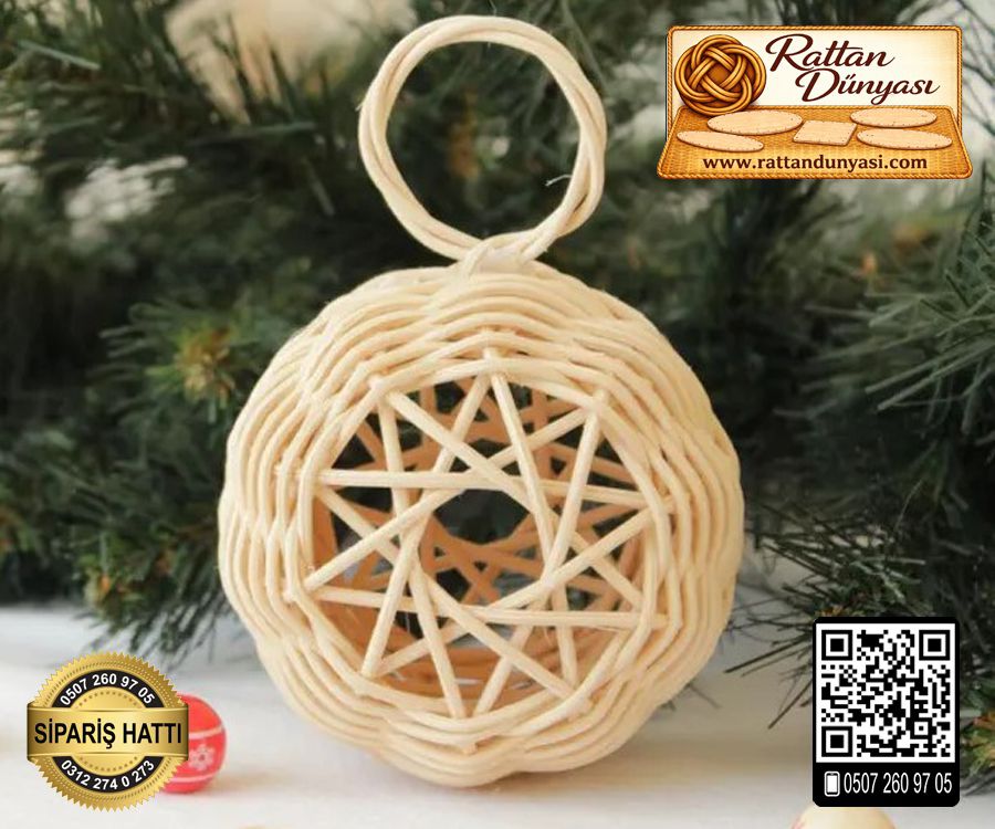Rattan Fener Kalıbı - 8 cm