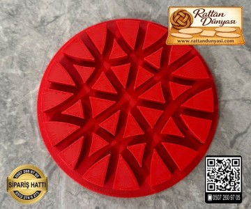 Rattan Kalıbı 7 cm - Model 11