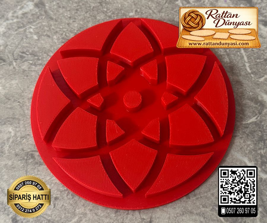 Rattan Kalıbı 13 cm - Model-19