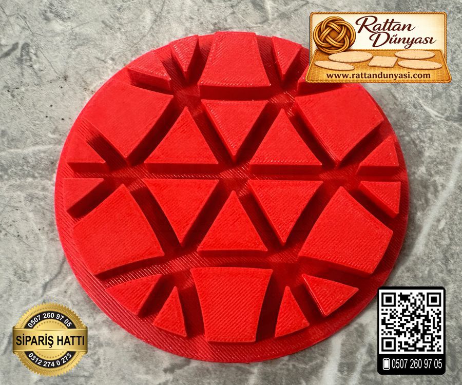 Rattan Kalıbı 11 cm - Model-3