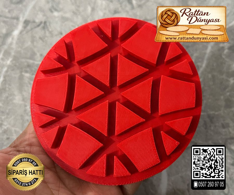 Rattan Kalıbı 11 cm - Model-3