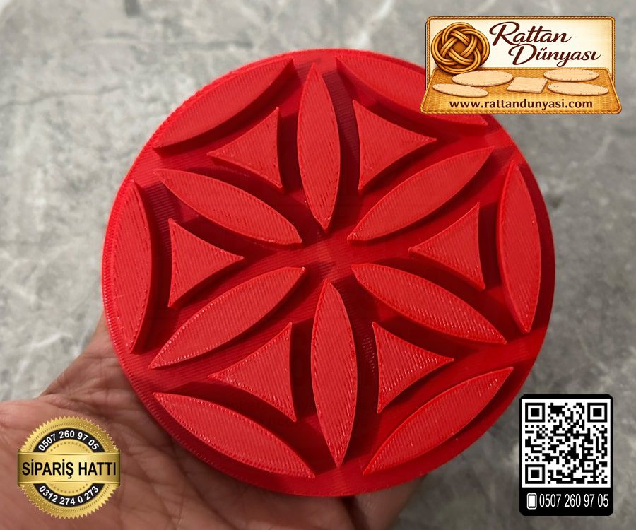 Rattan Kalıbı 9 cm - Model-9