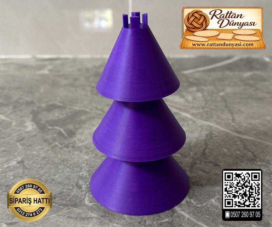 Mini Çam Ağacı Kalıbı