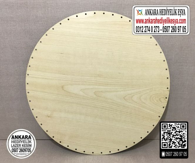 Rattan Daire Taban - 45 cm