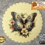 Baskılı Daire Rattan Taban - Model-9