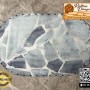 Baskılı Mermer Desenli Oval Rattan Taban - Model 10