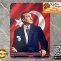 Baskılı Milli Temalı Dikdörtgen Rattan Taban - Model-9