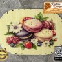 Baskılı Oval Rattan Taban - Model-27