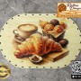 Baskılı Oval Rattan Taban - Model-50