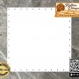 Rattan Beyaz Kare Taban - 40 cm