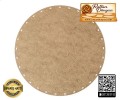 Rattan Ham (Boyanabilir) Daire Taban - 20 cm