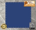 Rattan Lacivert Renk Kare Taban - 20 cm