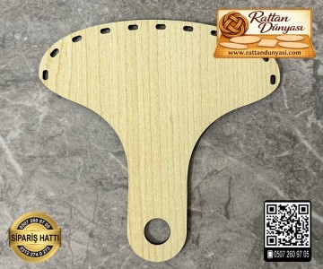 Rattan Yelpaze Sapı