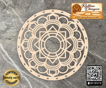 Dekoratif Rattan Taban - 14 Model