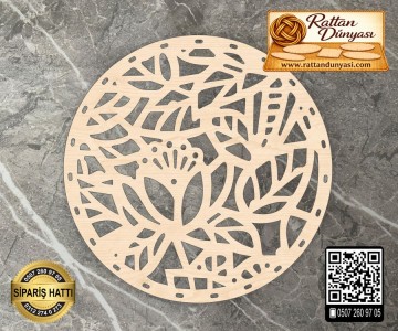 Dekoratif Rattan Taban - 24 Model