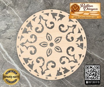 Dekoratif Rattan Taban - 27 Model