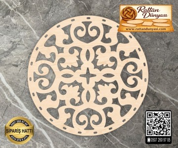 Dekoratif Rattan Taban - 29 Model