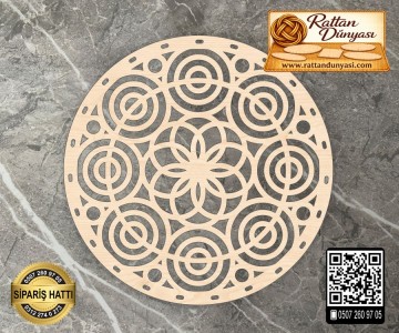 Dekoratif Rattan Taban - 30 Model
