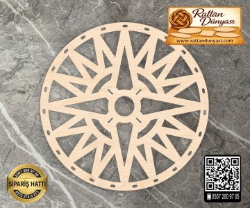 Dekoratif Rattan Taban - 31 Model