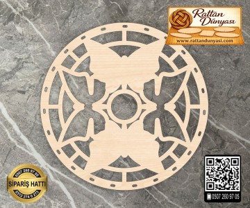 Dekoratif Rattan Taban - 35 Model