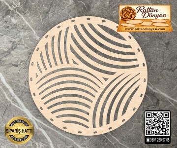 Dekoratif Rattan Taban - 62 Model