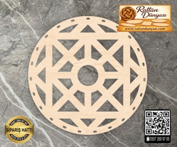 Dekoratif Rattan Taban - 66 Model