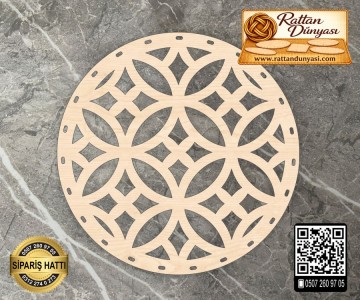 Dekoratif Rattan Taban - 72 Model