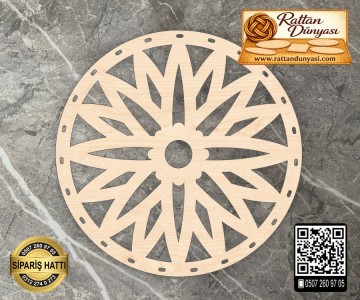 Dekoratif Rattan Taban - 75 Model