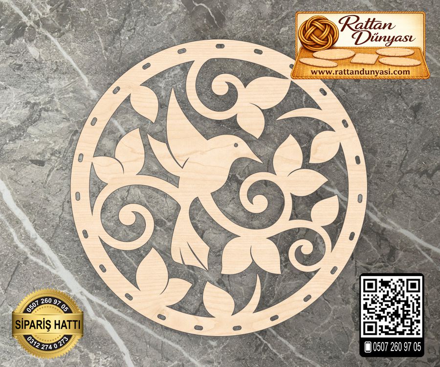 Dekoratif Rattan Taban - 76 Model