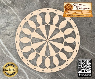 Dekoratif Rattan Taban - 88 Model