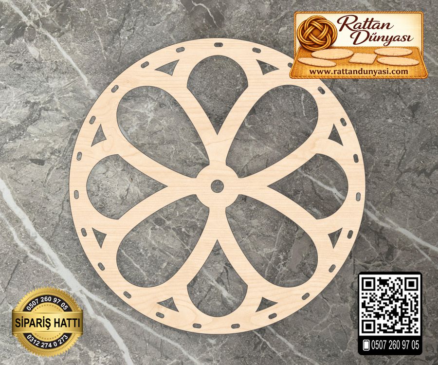 Dekoratif Rattan Taban - 94 Model