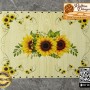 Baskılı Dikdörtgen Rattan Taban - Model-32
