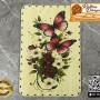 Baskılı Dikdörtgen Rattan Taban - Model-49