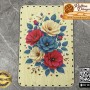 Baskılı Dikdörtgen Rattan Taban - Model-51
