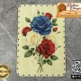 Baskılı Dikdörtgen Rattan Taban - Model-60