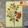 Baskılı Dikdörtgen Rattan Taban - Model-74