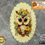 Baskılı Elips Rattan Taban - Model-16