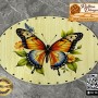 Baskılı Elips Rattan Taban - Model-21