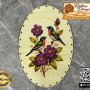 Baskılı Elips Rattan Taban - Model-30