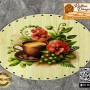 Baskılı Elips Rattan Taban - Model-34