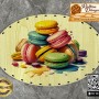 Baskılı Elips Rattan Taban - Model-36