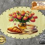 Baskılı Elips Rattan Taban - Model-46