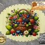 Baskılı Elips Rattan Taban - Model-65