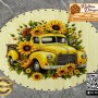 Baskılı Elips Rattan Taban - Model-66